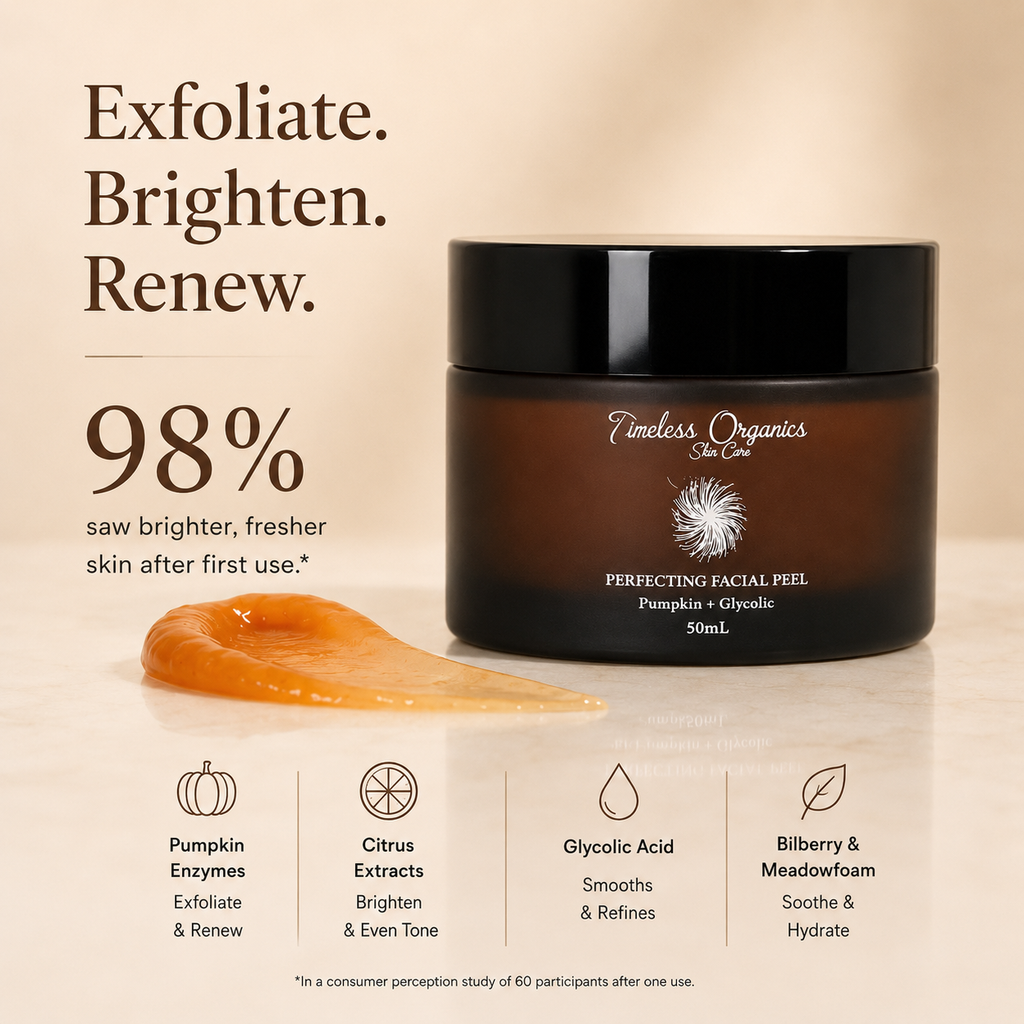Timeless Organics - Pumpkin + Glycolic Facial Peel