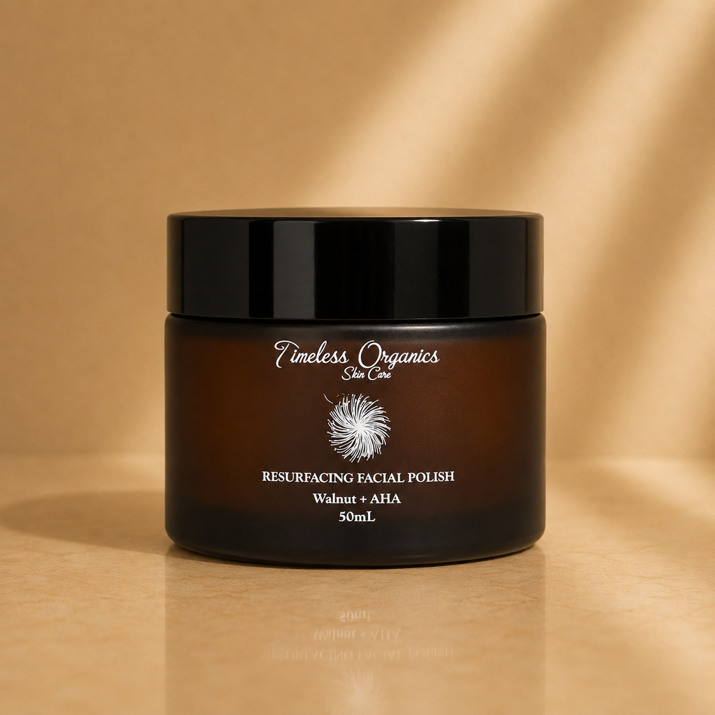 Timeless Organics - Resurfacing Facial Polish - Walnut + AHA