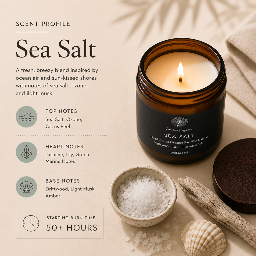 Timeless Organics - Limited Edition - Sea Salt