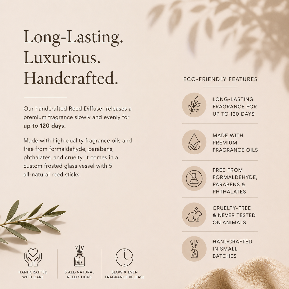 Timeless Organics - Reed Diffuser - Midsummer Night