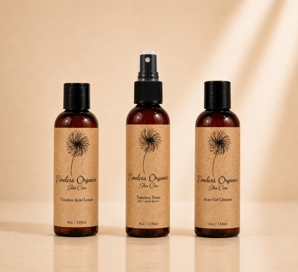 Timeless Organics - 3-Step Acne System