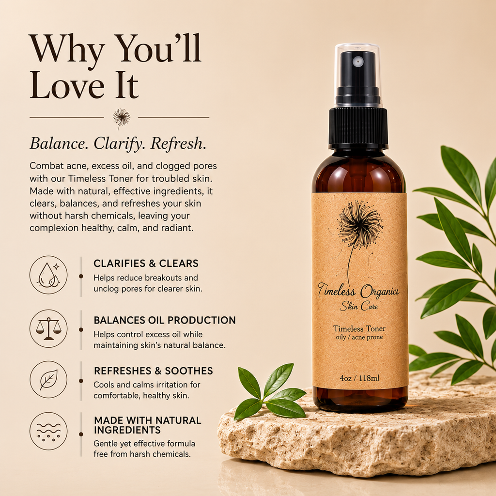 Timeless Organics - Toner for Troubled Skin