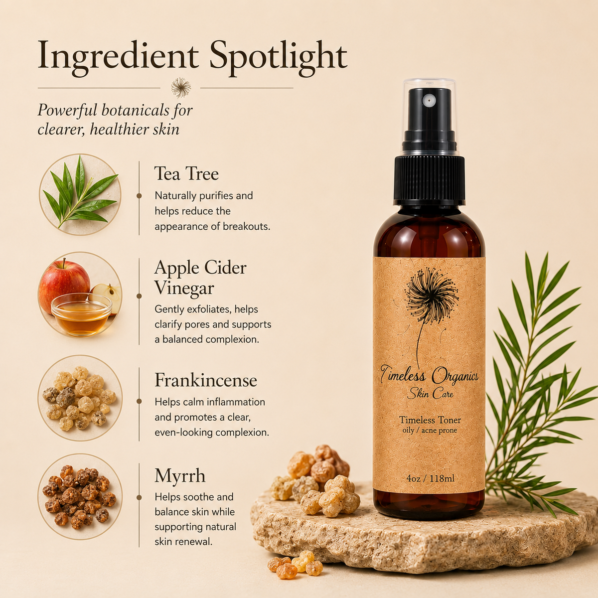 Timeless Organics - Toner for Troubled Skin