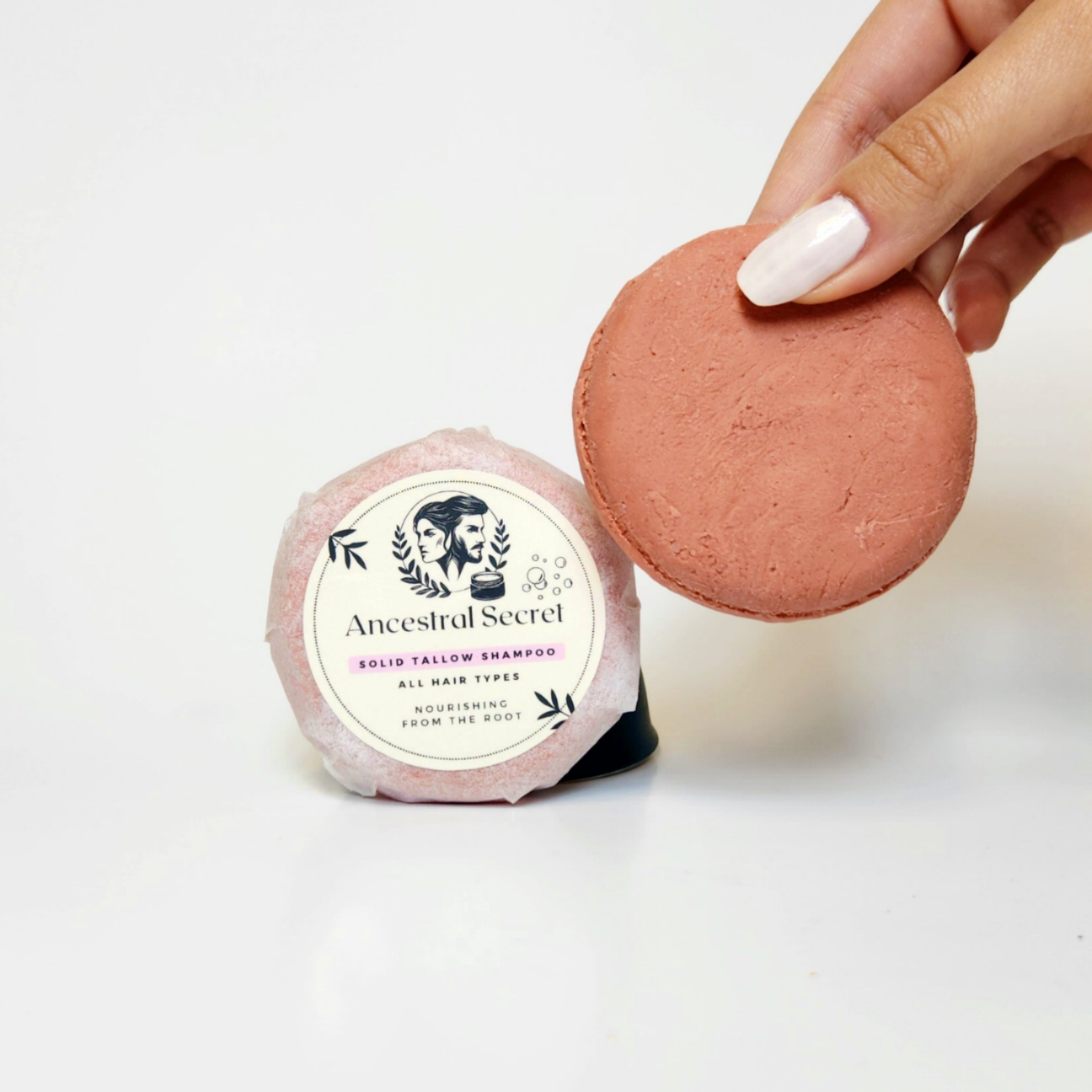 Ancestral Secret - Tallow Shampoo Bar, All hair types. 2.5 oz