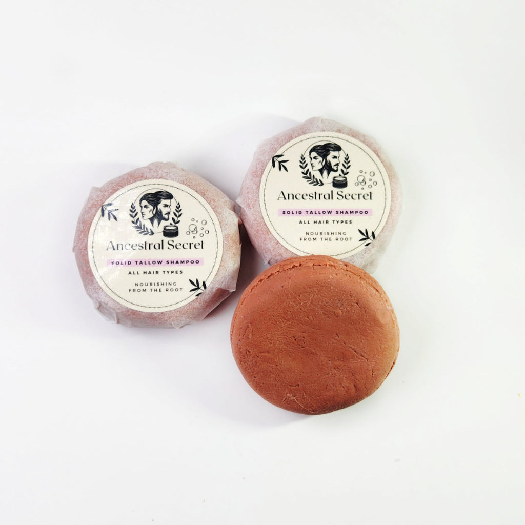 Ancestral Secret - Tallow Shampoo Bar, All hair types. 2.5 oz