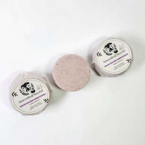 Ancestral Secret - Tallow Conditioner Bar –  Curly & Coily hair -- 2.5 oz