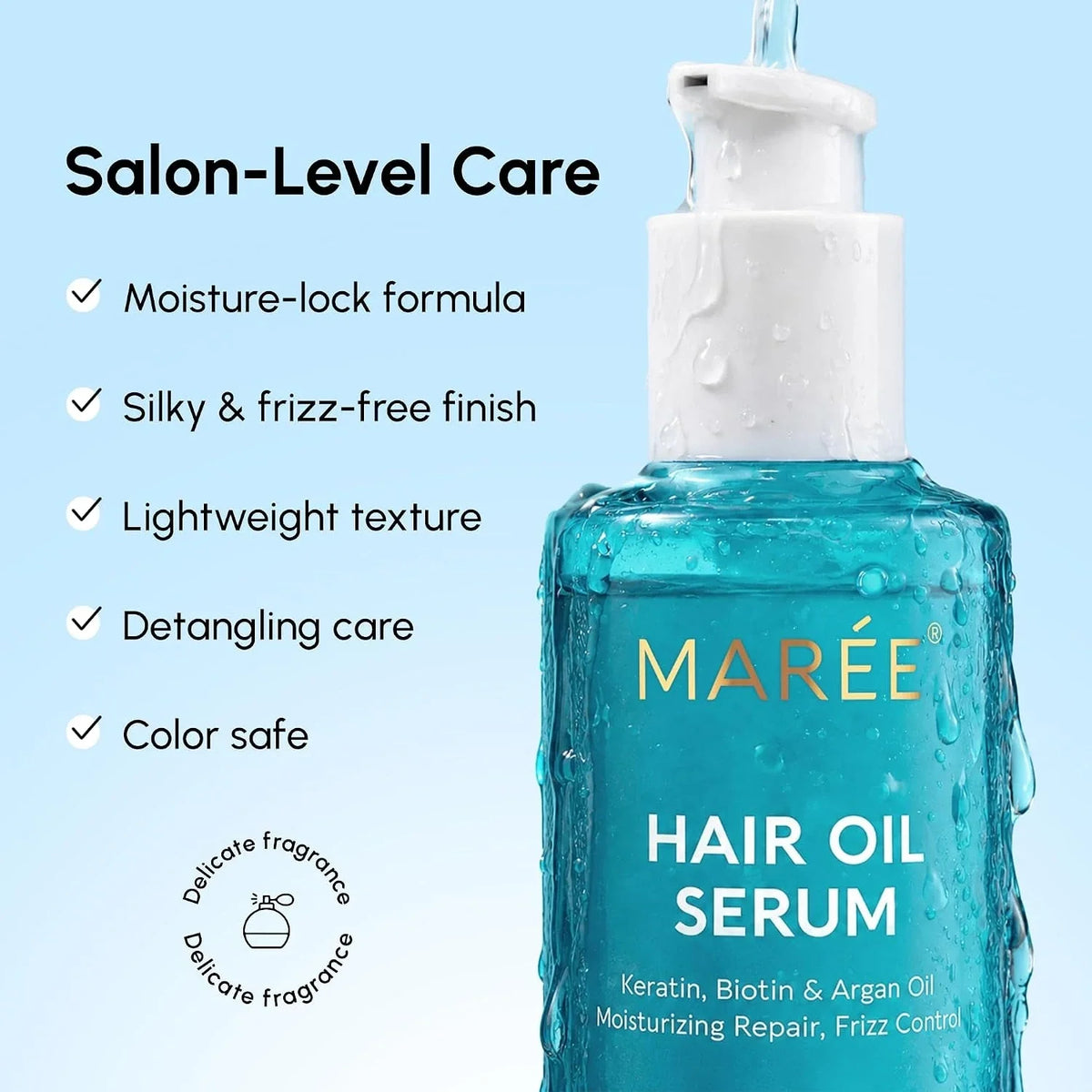 Maree - Keratin Oil Serum for Smooth Hair