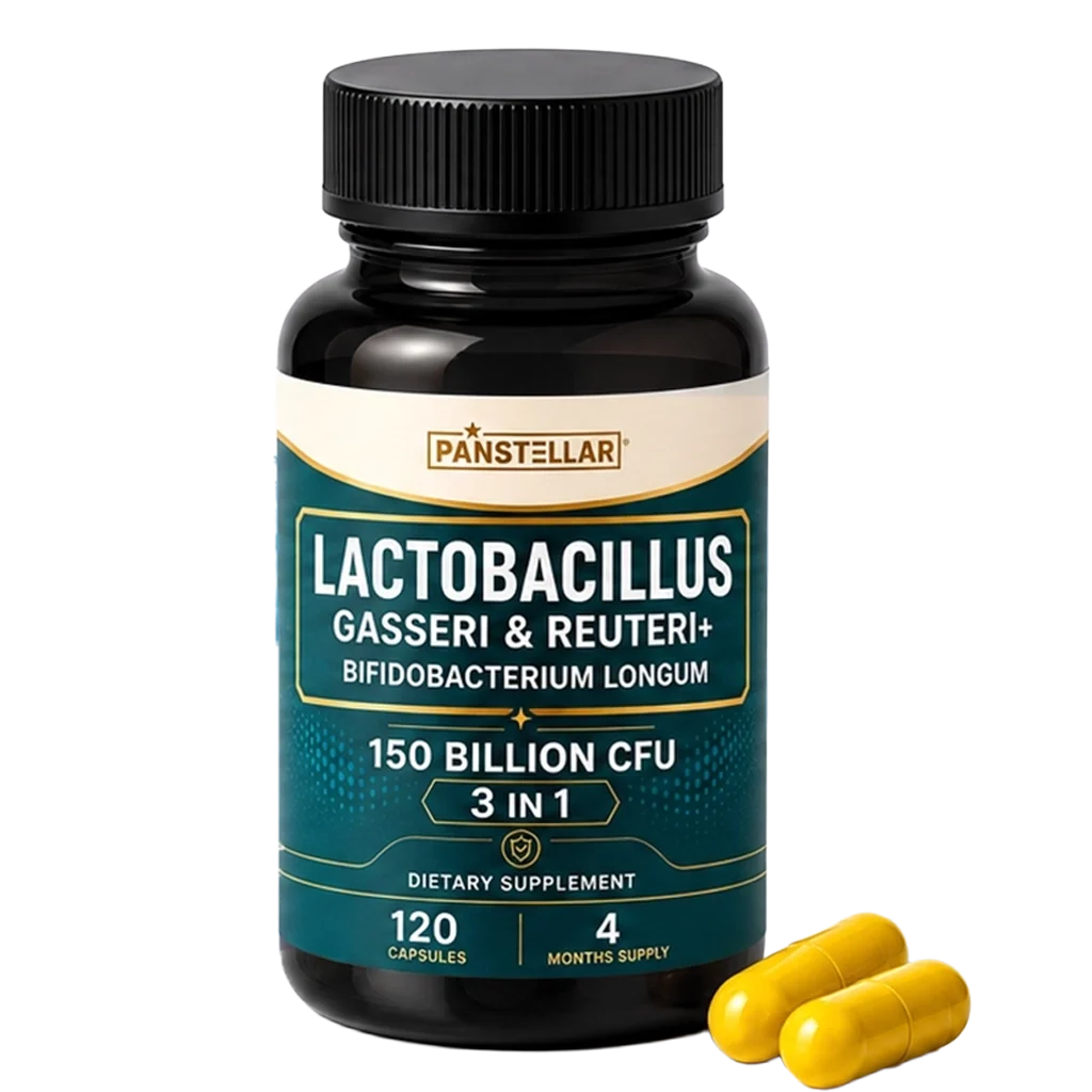Panstellar - Lactobacillus Reuteri & Gasseri Probiotic | 120 Capsules