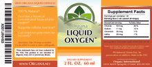 Load image into Gallery viewer, Organa International Liquid Oxygen