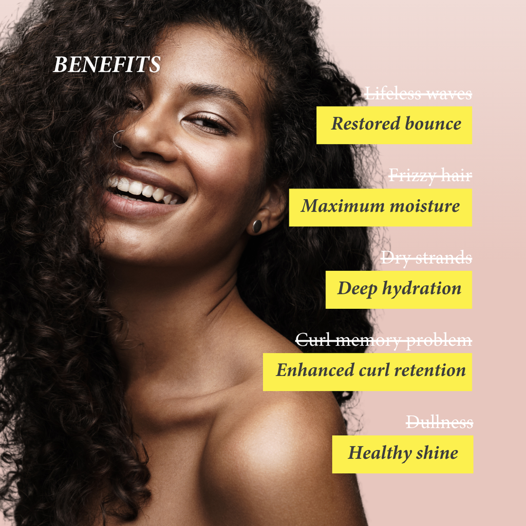 Shearadiance Maximum Curl Defining Cream for Curly, Coily & Kinky Hair – Frizz Control & Moisture