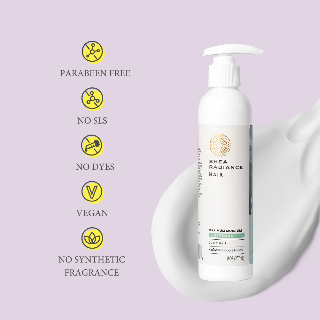Shearadiance Maximum Moisture Conditioner for Dry, Brittle & Natural Hair