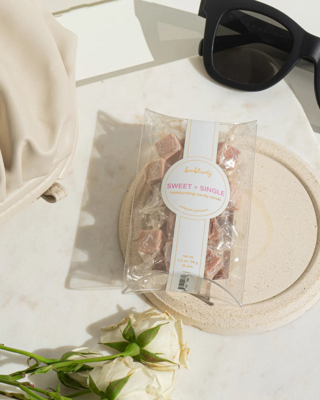 Bonblissity - Mini-Me Pack: Sugar Cube Candy Scrub - Vanilla Brown Sugar