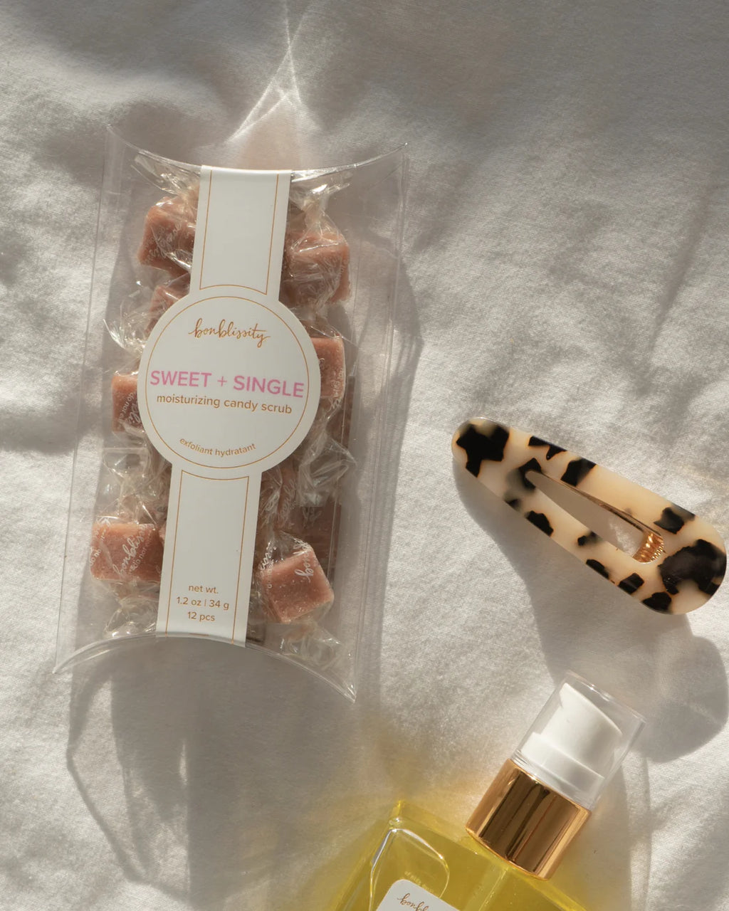 Bonblissity - Mini-Me Pack: Sugar Cube Candy Scrub - Vanilla Brown Sugar