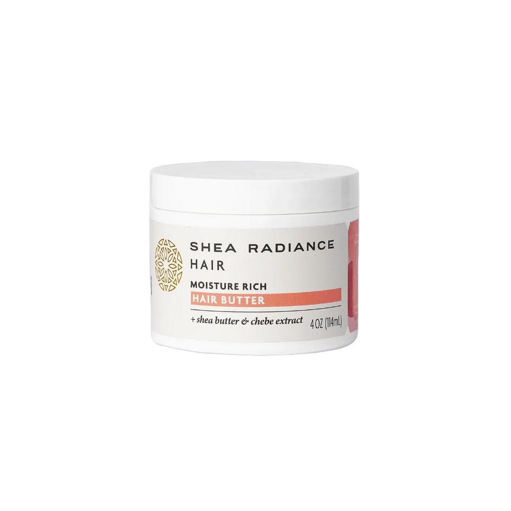 Shearadiance Moisture Rich Hair Butter for Natural & Curly Hair with Unrefined Shea Butter