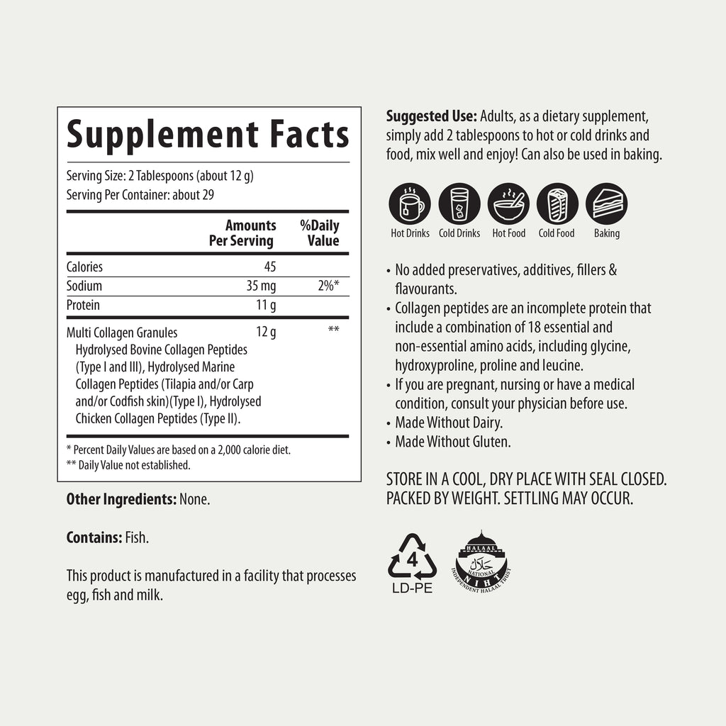 Harvest Table Collagen Granules 350g