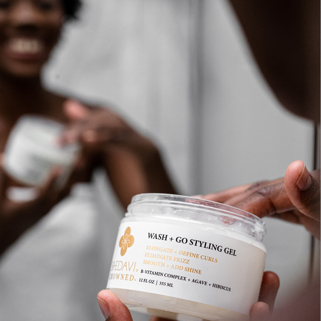 Shedavi - Crowned Styling Wash + Go Gel