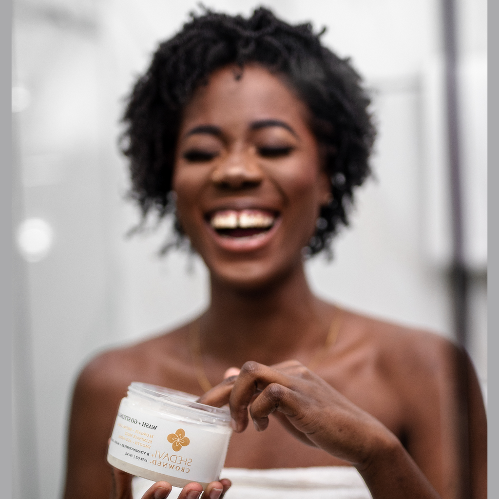 Shedavi - Crowned Styling Wash + Go Gel