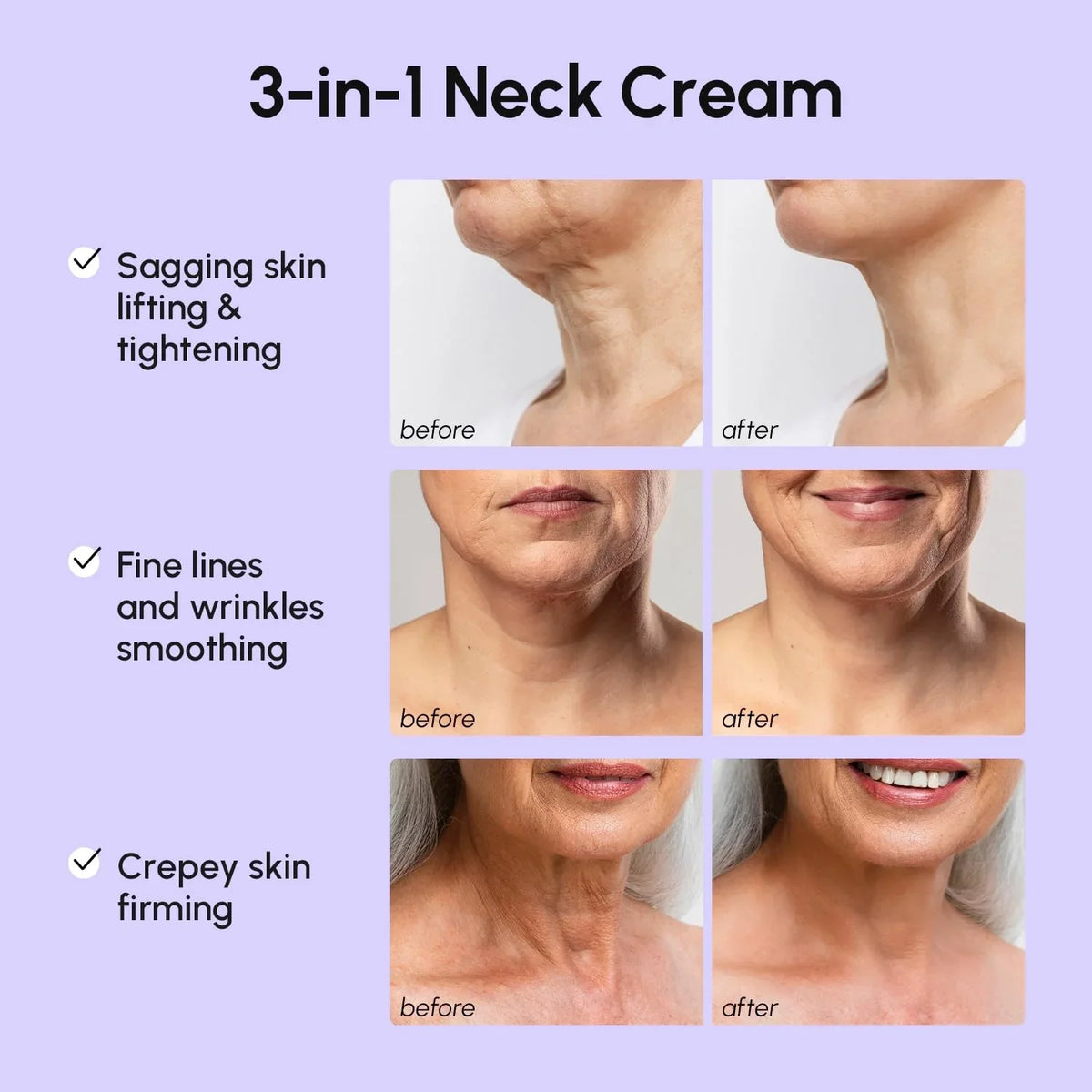 Maree - Pro-Retinol Neck Lifting Cream Massager