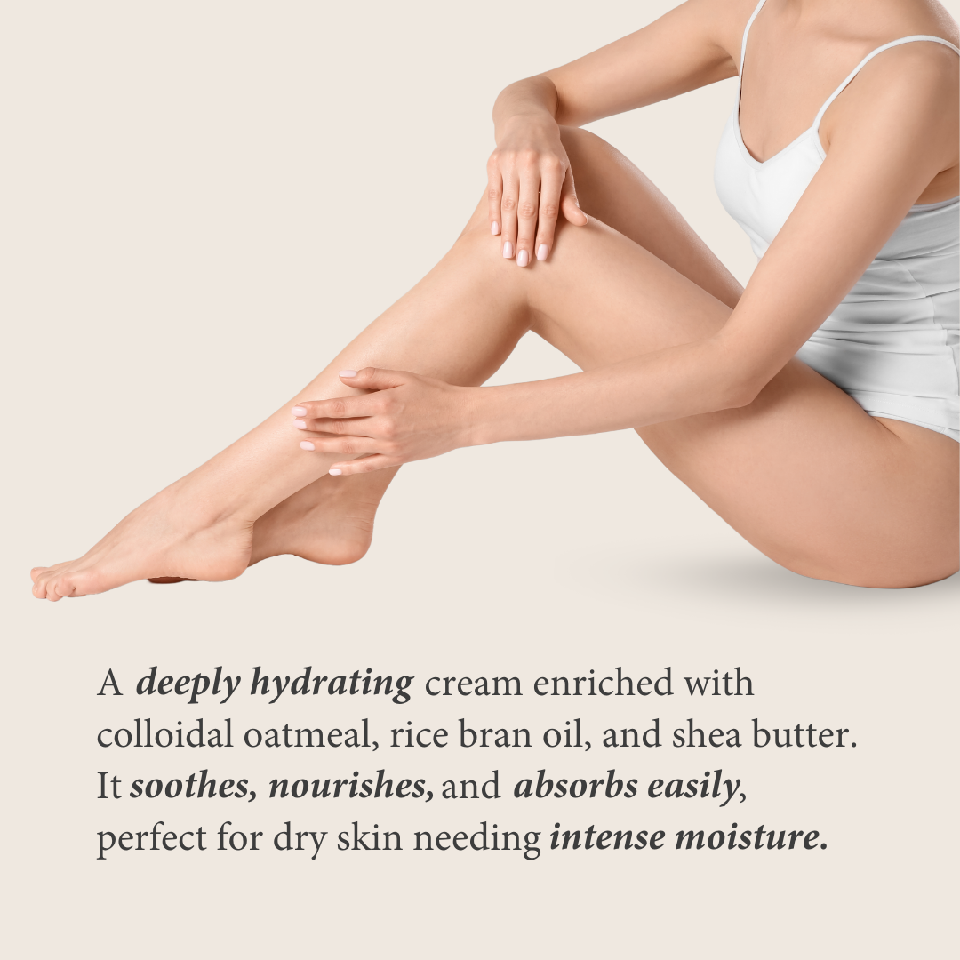 Shearadiance Nourishing Body Cream with Shea Butter & Colloidal Oatmeal