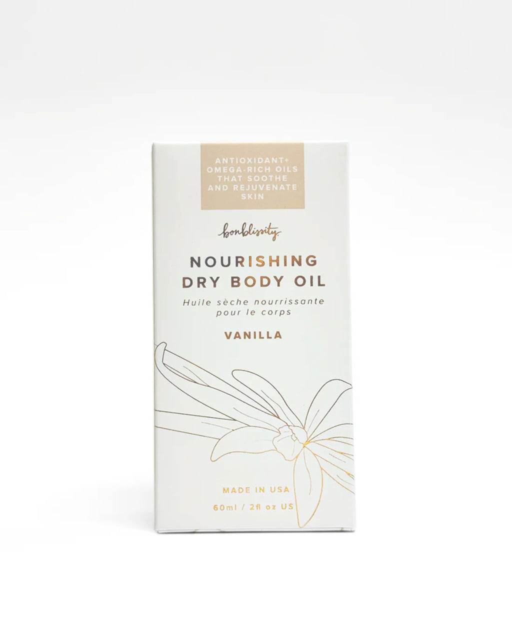 Bonblissity - Nourishing Dry Body Oil - Vanilla