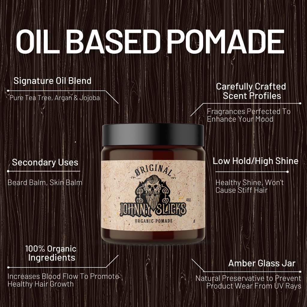 Johnny Slicks - Organic Oil Based Pomade