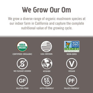 OM Mushroom Chaga Organic Mushroom Powder