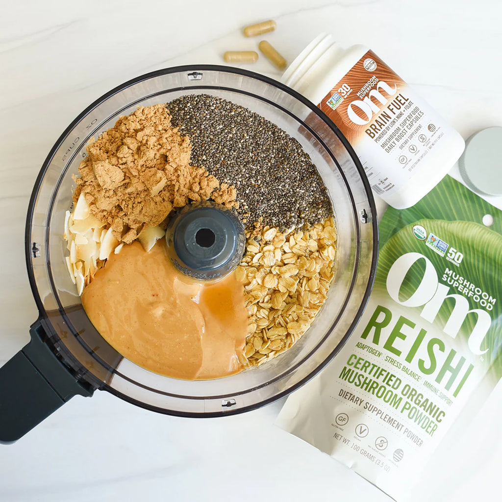 OM Mushroom Reishi Organic Mushroom Powder