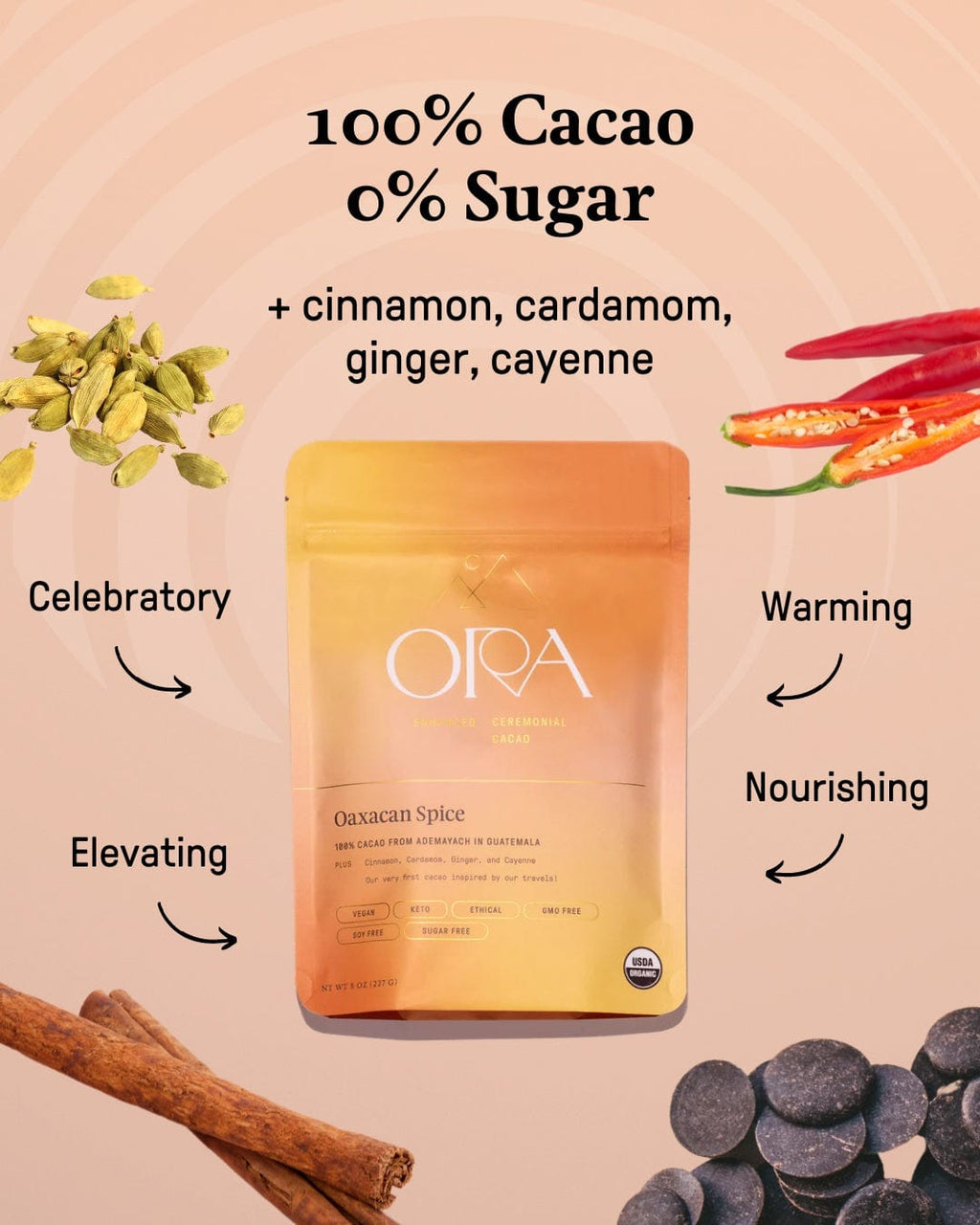Ora Cacao Oaxacan Spice