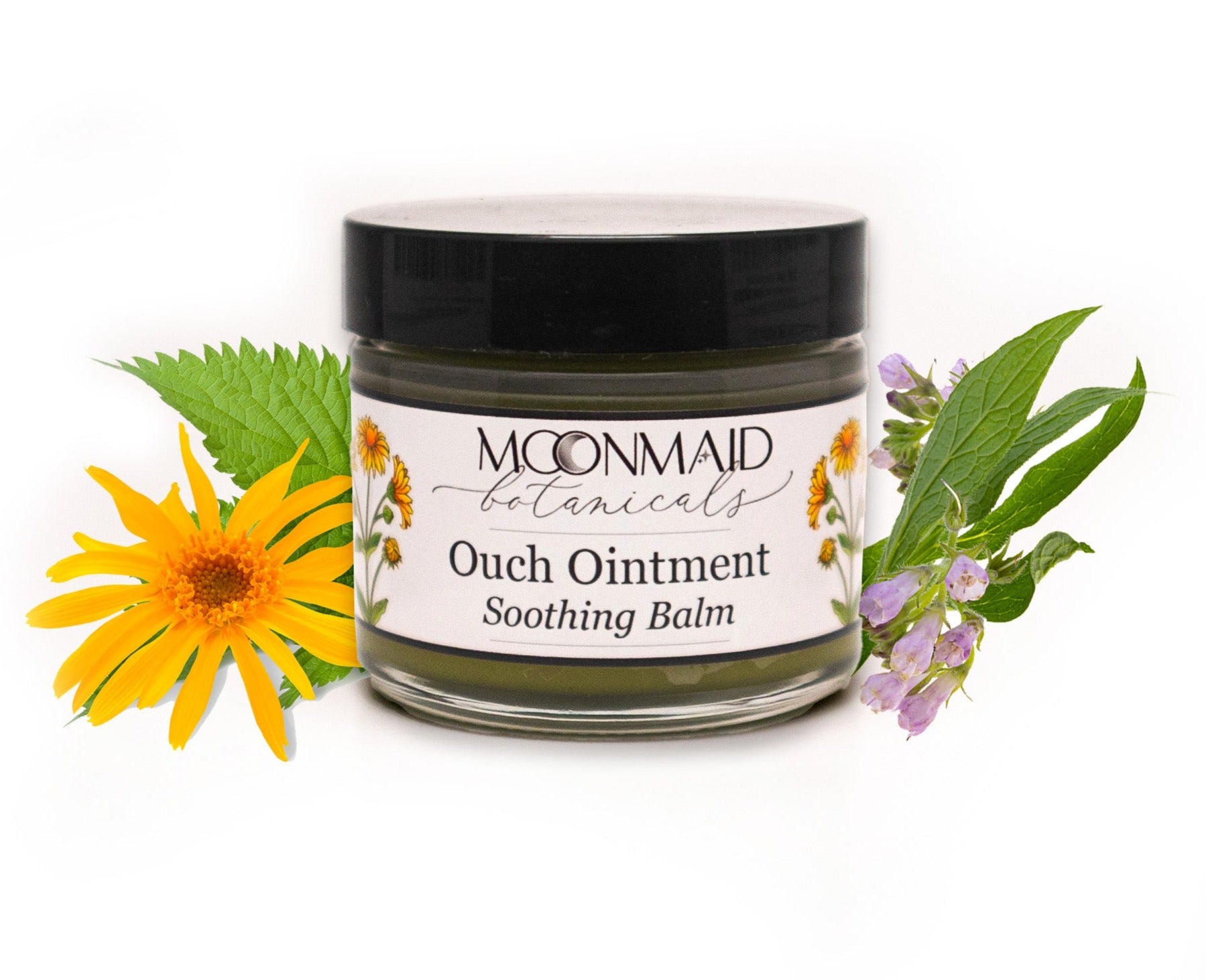MoonMaid Botanicals - Ouch Ointment Comfrey Salve