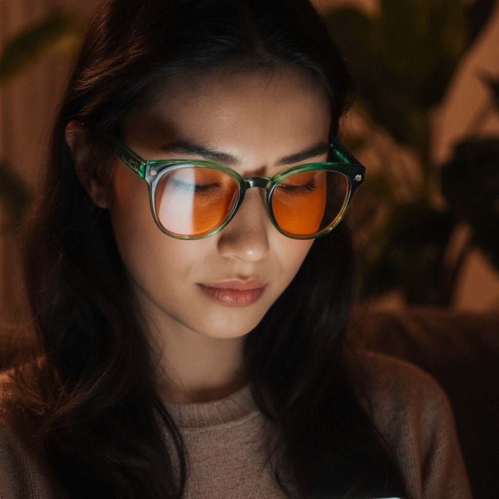 Nushape - Cellf Blue Blocker Glasses