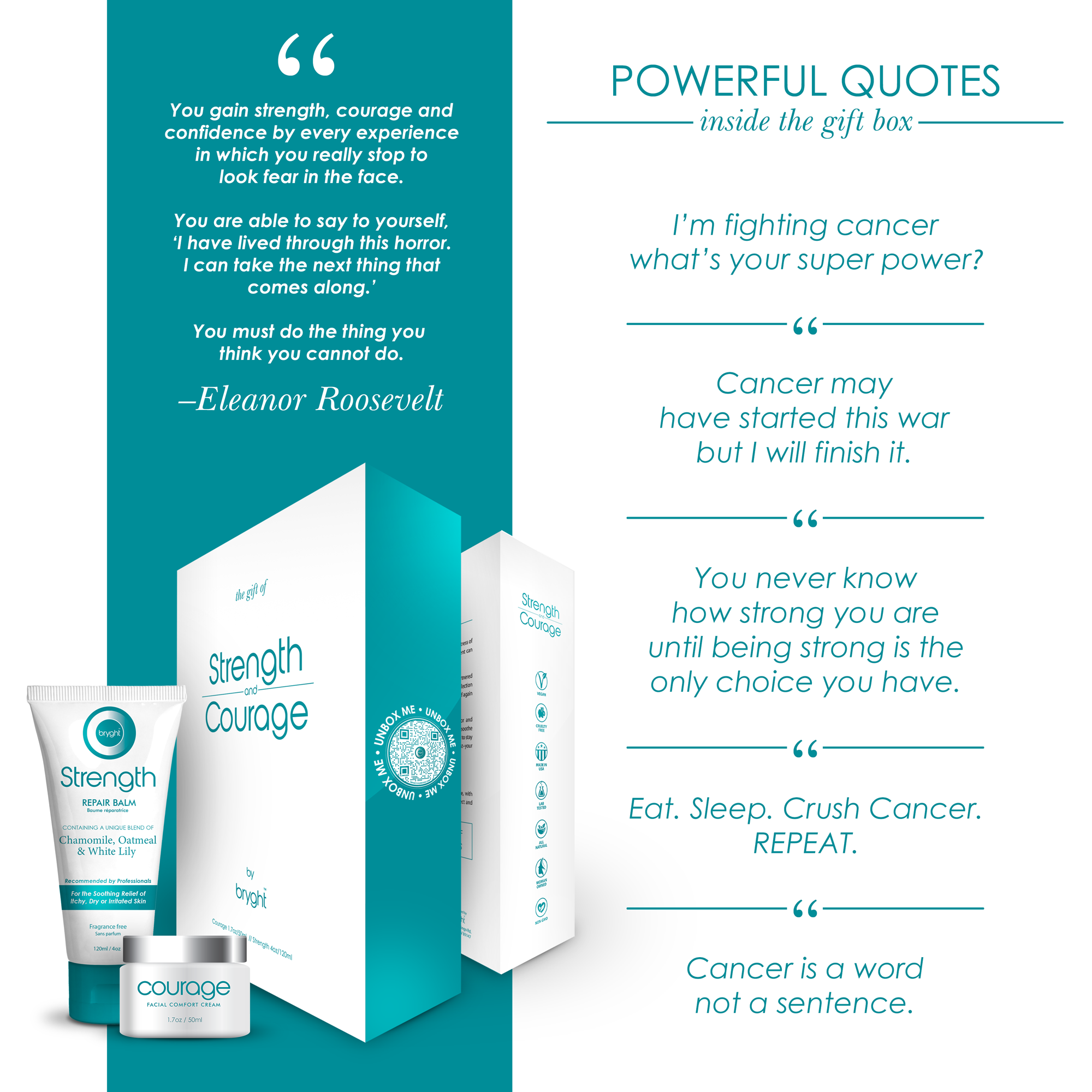 Bryght  Strength & Courage Gift Set