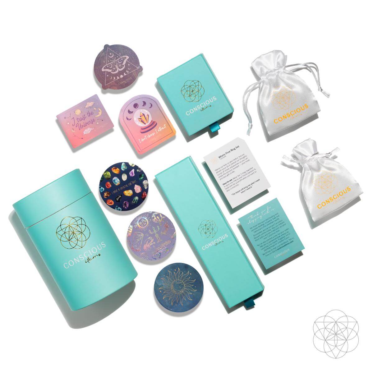 The Stress Shield Lamp - 7 Stones of Healing