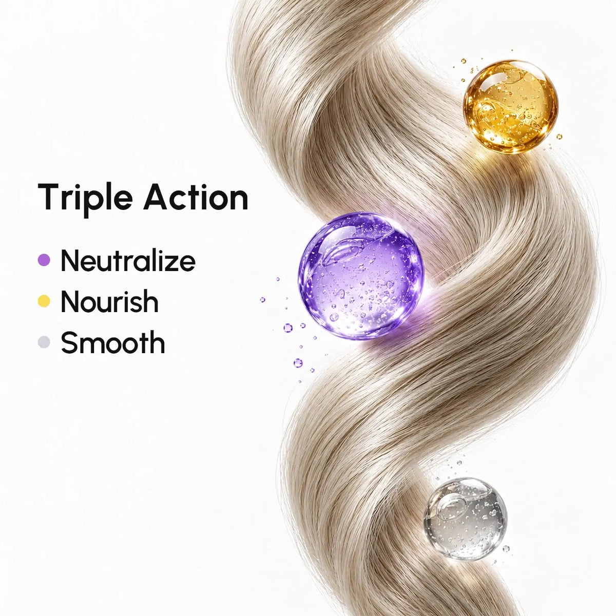 Maree - Purple Mask for Blonde Hair