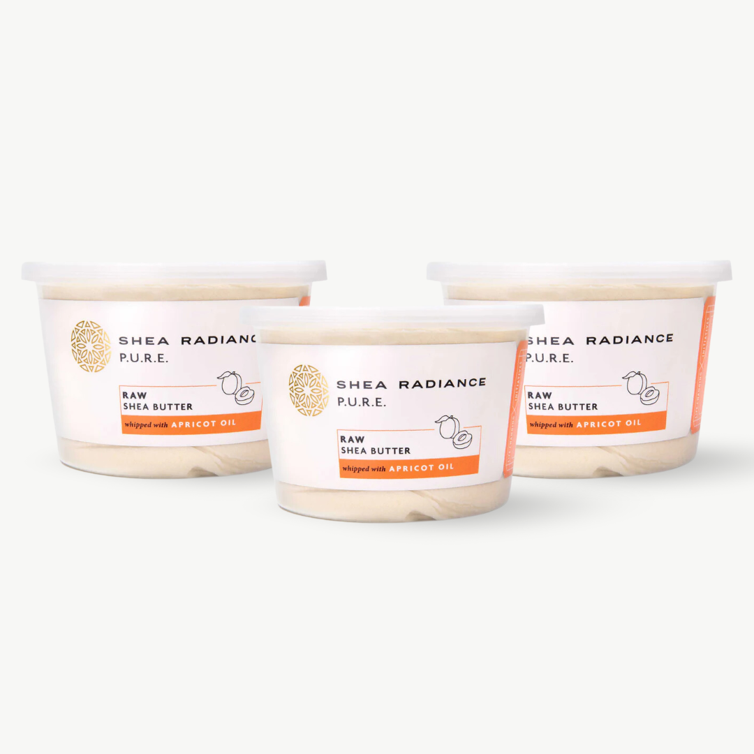 Shearadiance Raw Unrefined Shea Butter for Dry Skin & Hair