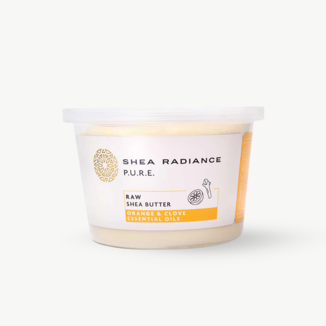 Shearadiance Raw Unrefined Shea Butter for Dry Skin & Hair