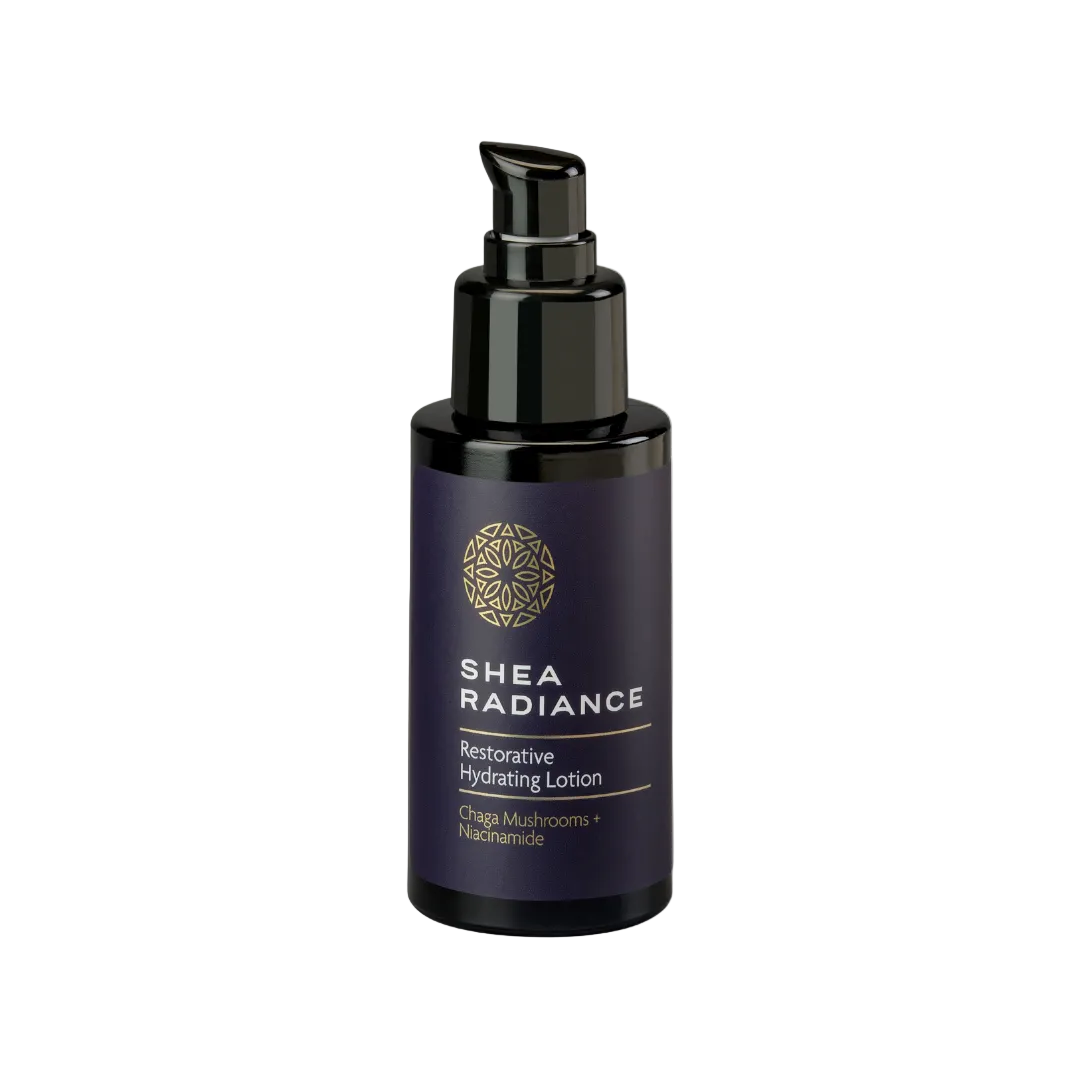 Shearadiance Restorative Hydrating Lotion with Chaga Mushrooms and Niacinamide