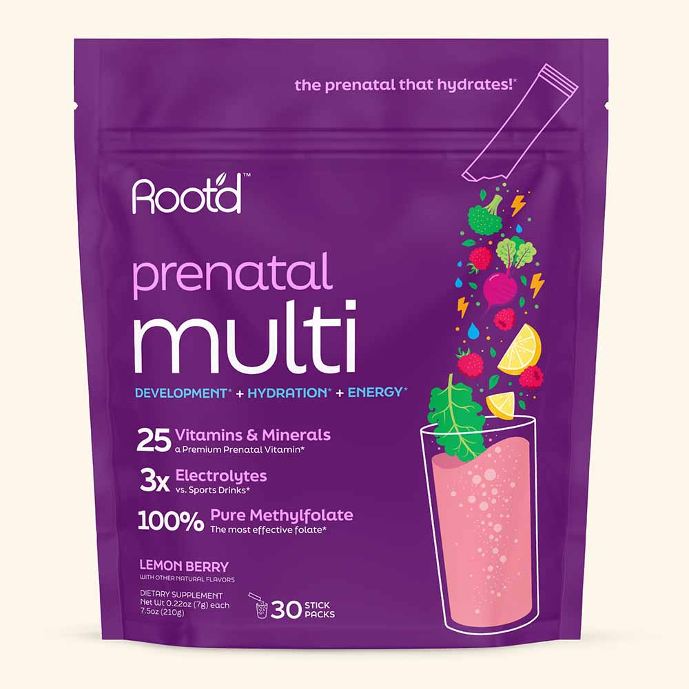 Root'd Essential Prenatal Nutrition + Electrolytes