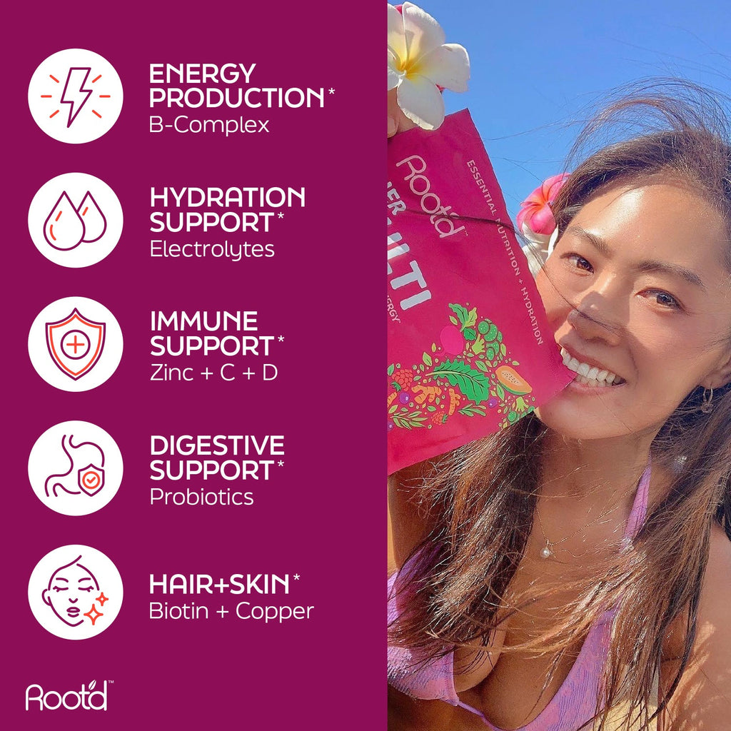 Root'd Couples’ Wellness Pack - The Hydrating Multivitamin - For Her & Him
