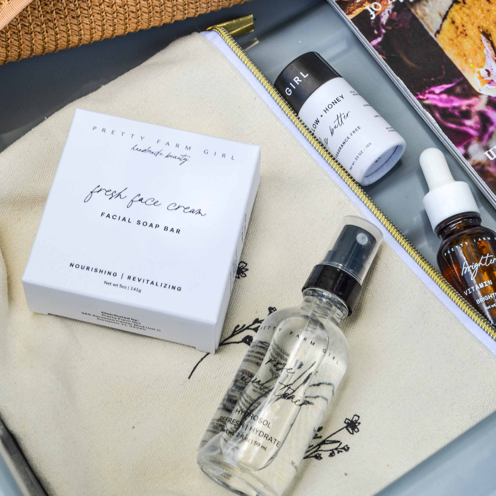 Pretty Farm Girl - Rooted and Ready: Travel-Size Skincare Essentials Kit