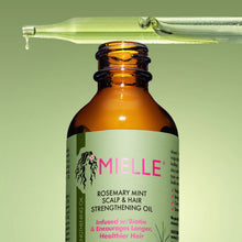 Load image into Gallery viewer, MIELLE Rosemary Mint Scalp &amp; Hair Strengthening Oil