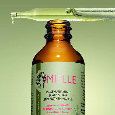 MIELLE Rosemary Mint Scalp & Hair Strengthening Oil
