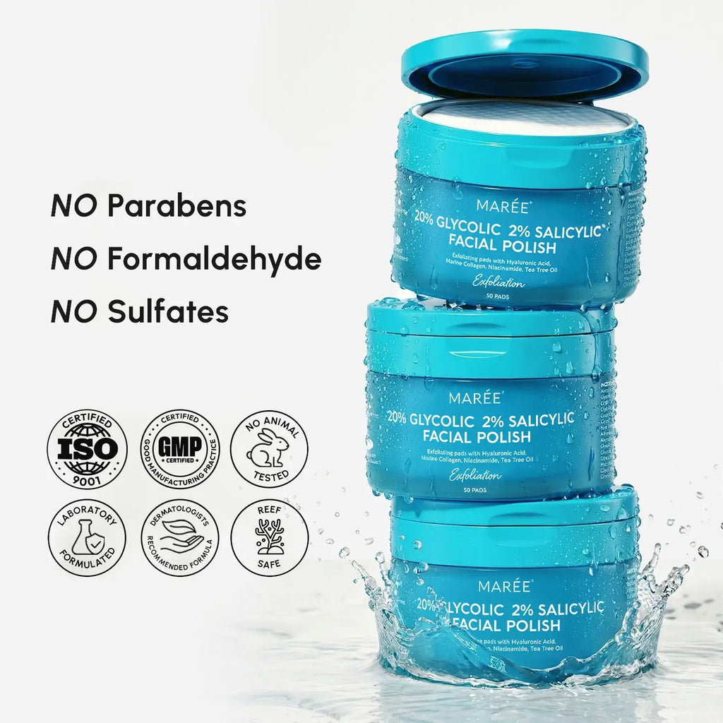 Maree - Glycolic & Salicylic Acid Peel Pads