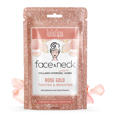 ToGoSpa - Rose Gold: Face & Neck Combo