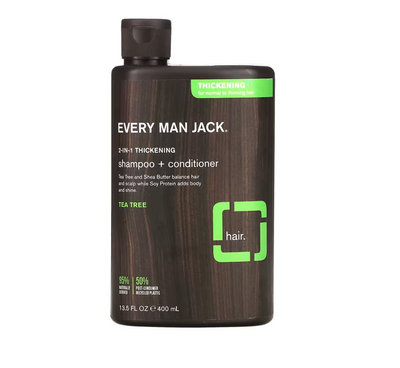 Every Man Jack 2-in-1 Thickening Shampoo Tea Tree