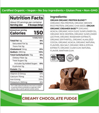 Load image into Gallery viewer, Orgain Creamy Chocolate Fudge