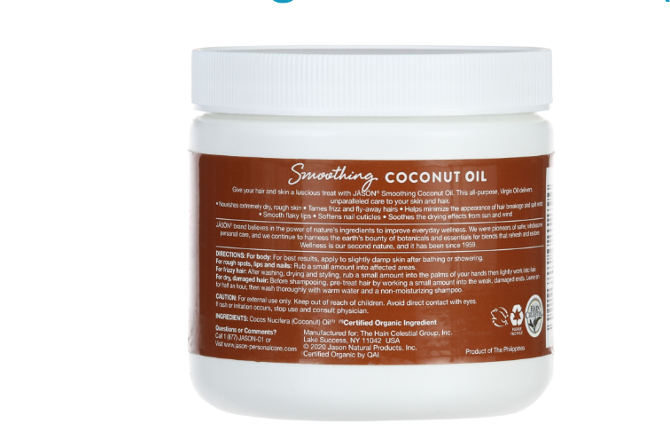 Jason Natural Smoothing Coconut Oil