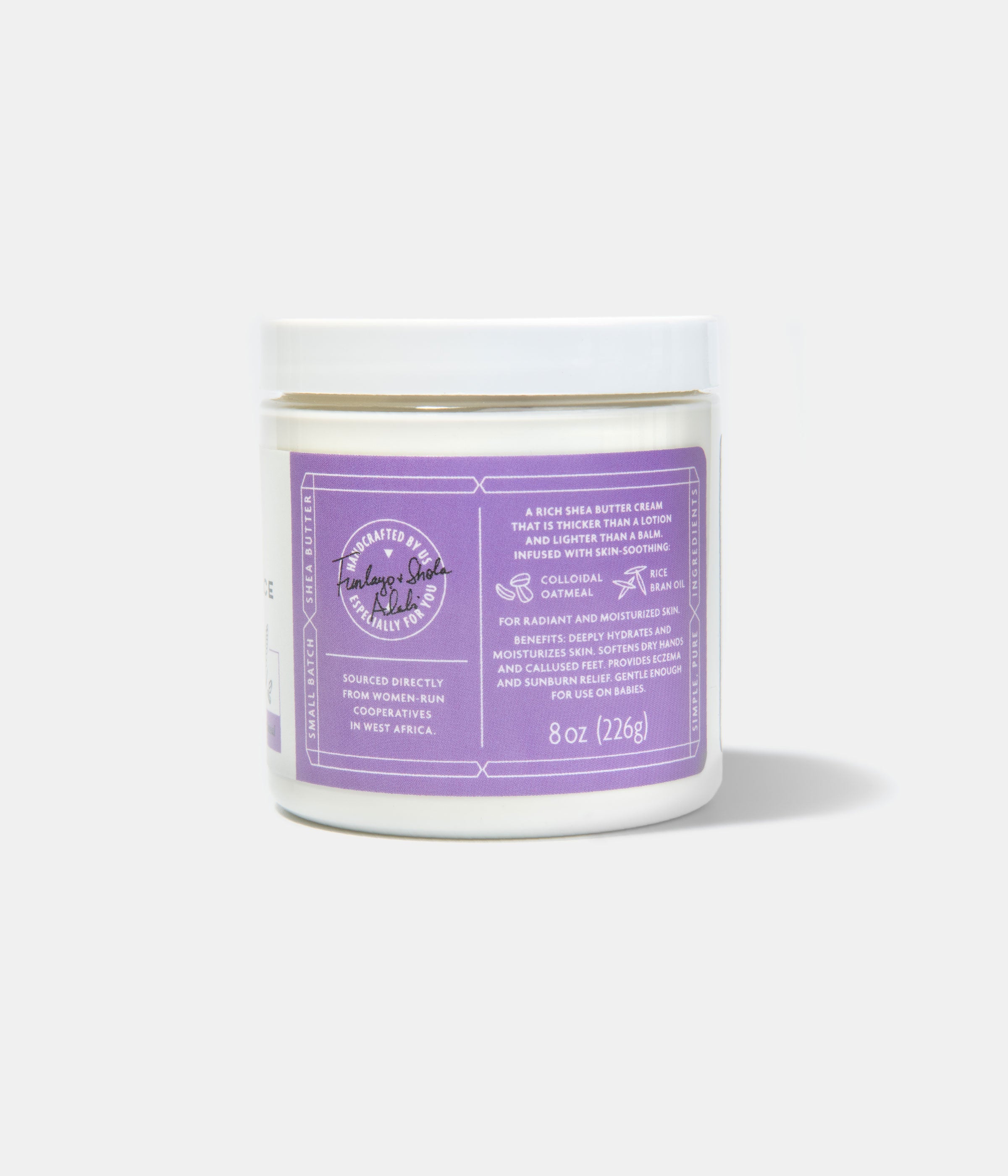 Shearadiance Nourishing Body Cream with Shea Butter & Colloidal Oatmeal