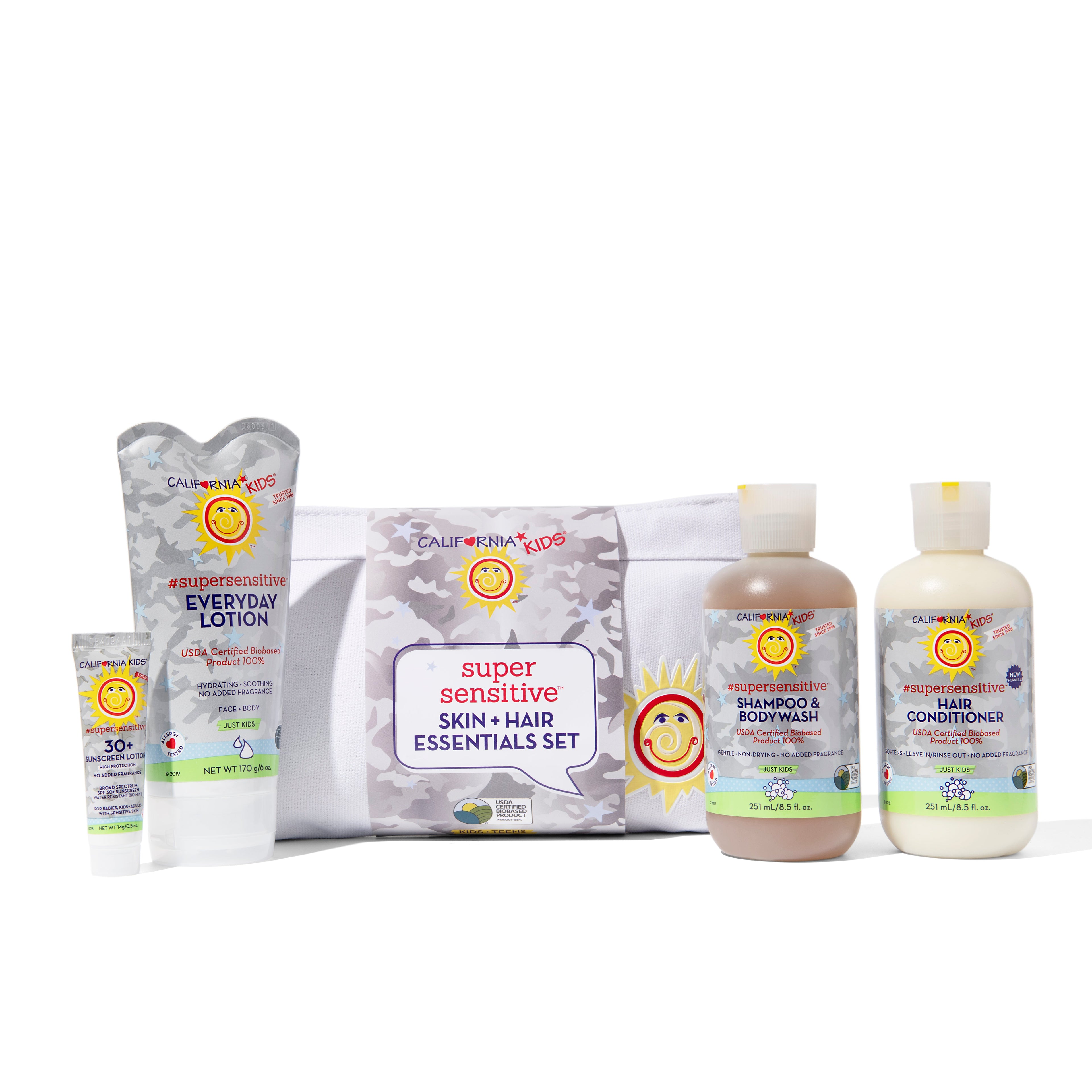 California Kids® #supersensitive™ Essentials Set