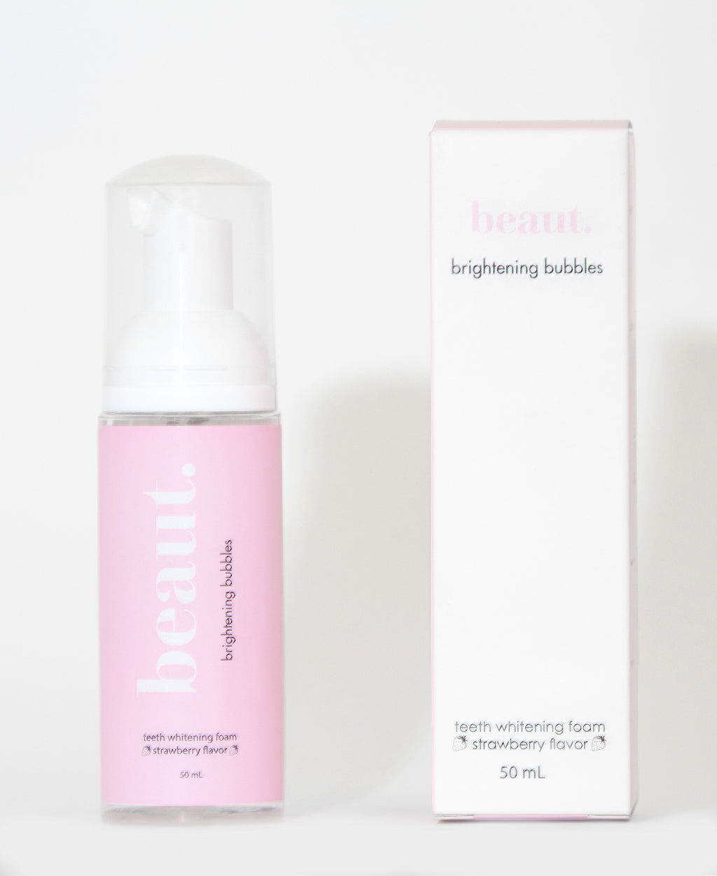 Beaut.BeautyCo - strawberry brightening bubbles