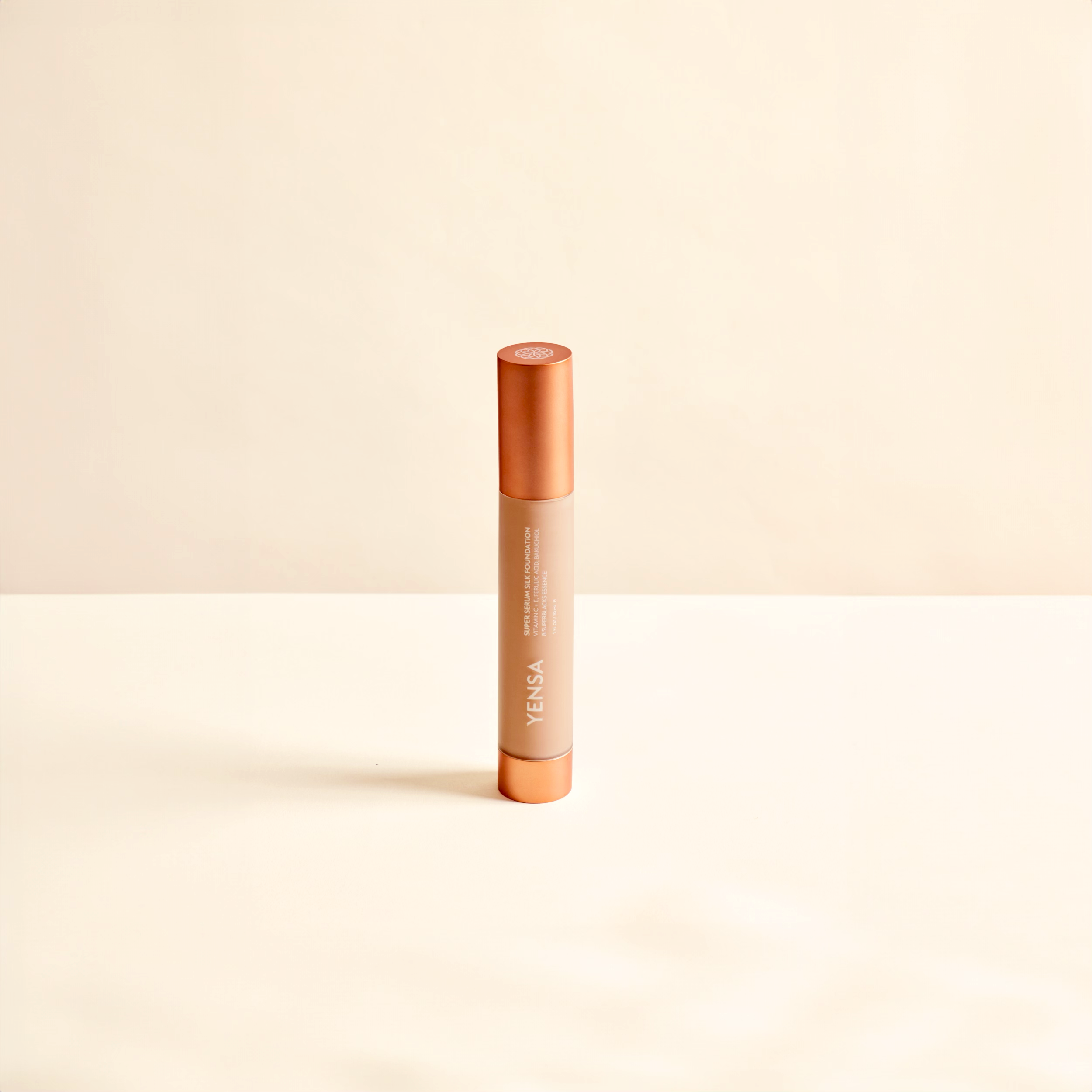 YENSA Super Serum Silk Natural Glow Hydrating Peptide Foundation for Radiant Skin